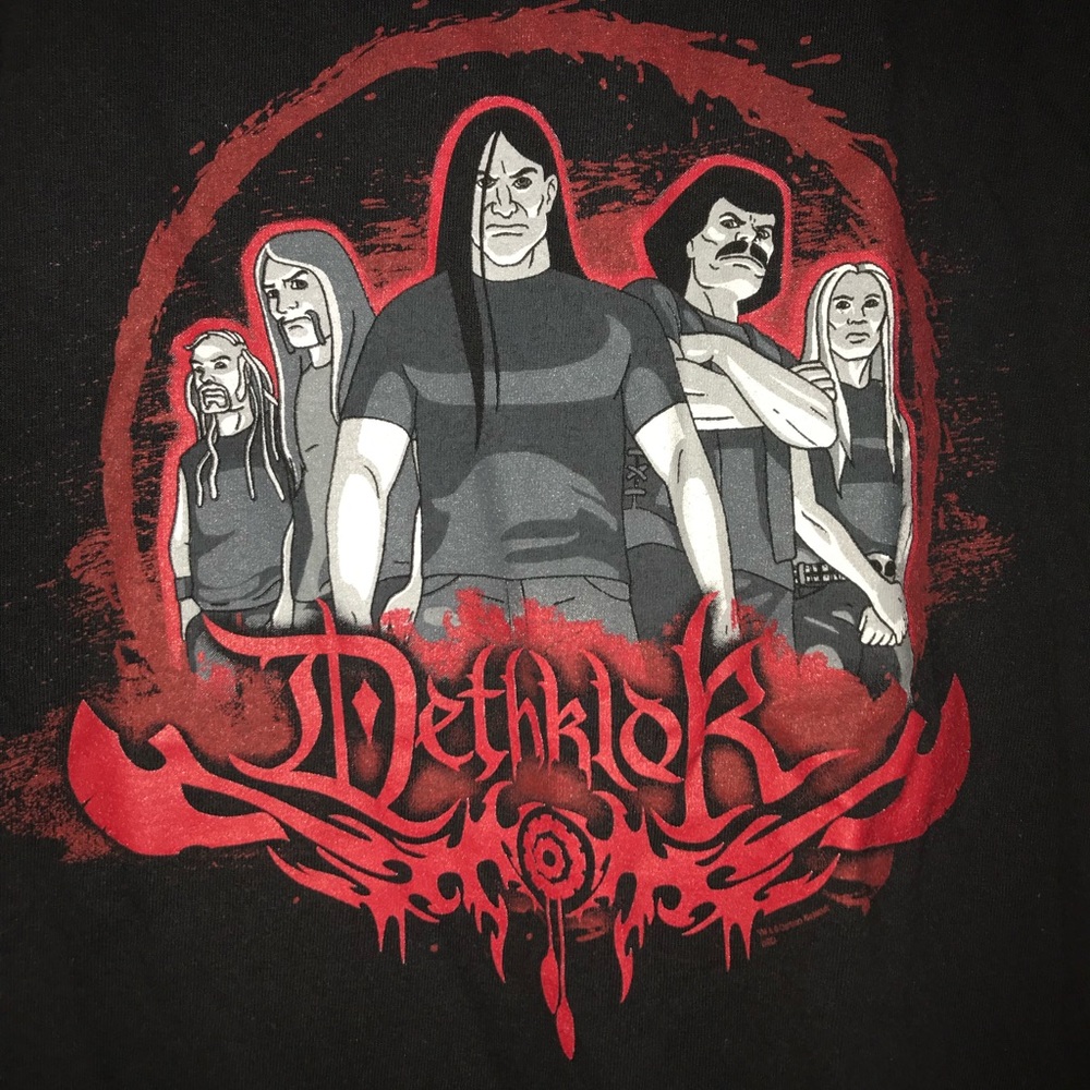Dethklok Metalocalypse Concert Tour Shirt Metal M